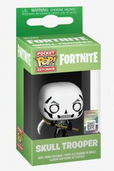 FUNKO POP! Vinyl Schlüsselanhänger Fortnite Skull Trooper 4cm